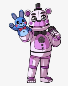 Funtime Freddy And Bon-bon Chibi By Soyfrutillademg - Funtime Freddy I Cant Fix You, HD Png Download, Free Download