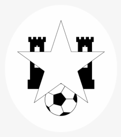 Estrela De Portalegre Logo Black And White , Png Download - Circle, Transparent Png, Free Download