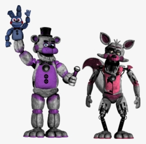 Funtime Freddy Funtime Foxy, HD Png Download, Free Download