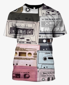 Gearhuman 3d Cassettes Custom T-shirt - 90s Tape Painting, HD Png Download, Free Download