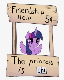 Friendshi P Help The Princess Twilight Sparkle Pony - Cartoon, HD Png Download, Free Download