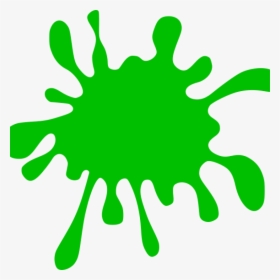 Splatter Clipart Green Splatter Clip Art At Clker Vector - Pink Paint Splatter Clip Art, HD Png Download, Free Download