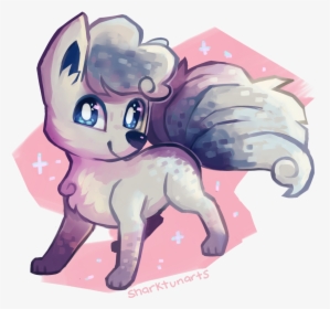 Alola Vulpix Is So Cute I Need It also Needed To Do - Cartoon, HD Png Download, Free Download
