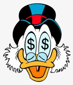 Scrooge Mcduck Png Picture - Scrooge Mcduck Money Eyes, Transparent Png, Free Download