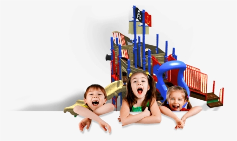 Kids In Playground Png, Transparent Png, Free Download