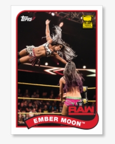 2018 Topps Wwe Heritage Ember Moon Base Poster - Professional Wrestling, HD Png Download, Free Download