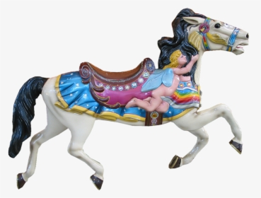 Carousel Horse With Angel, HD Png Download, Free Download