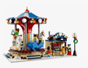 Carousel Png Transparent Background - Lego Winter Village Market, Png Download, Free Download