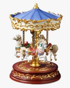Heritage 3-horse Rotating Carousel"  Class= - Carusel Music Box, HD Png Download, Free Download