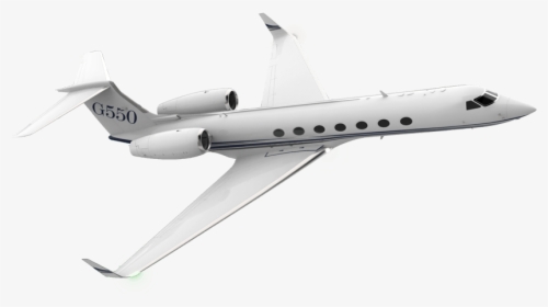 Cost Of A Private Jet - Gulfstream G550 White Background, HD Png Download, Free Download