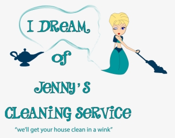 I Dream Of Jenny"s Cleaning Services - Jenny Cleaning Service, HD Png Download, Free Download