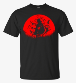 Red Moon Itachi T Shirt & Hoodie - Programming T Shirt Wife, HD Png Download, Free Download