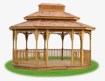 Gazebo Double Hip Roof Design, HD Png Download, Free Download