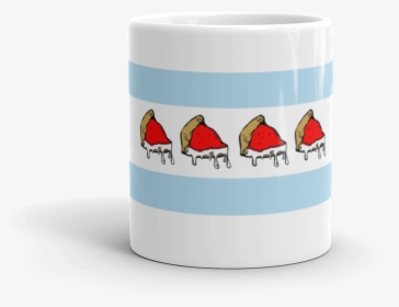 Chicago Flag Coffee Cup Mockup Front View 11oz, HD Png Download, Free Download