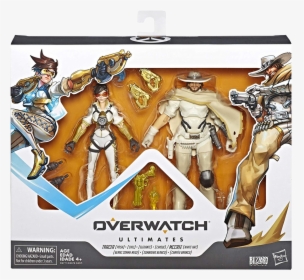 Tracer & Mccree Ultimates 6” Action Figure 2-pack - Hasbro Overwatch Ultimates Wave 2, HD Png Download, Free Download