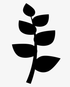 Black Leaf Emoji , Png Download - Illustration, Transparent Png, Free Download
