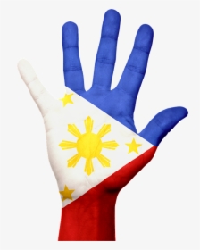 Hand With Philippine Flag Clipart , Png Download - Hand With Philippine Flag, Transparent Png, Free Download