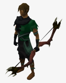 The Runescape Wiki - Dark Bow Osrs, HD Png Download, Free Download