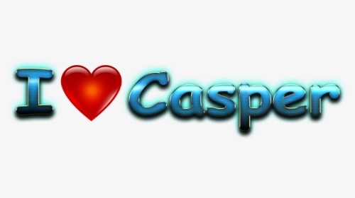 Casper Love Name Heart Design Png - Heart, Transparent Png, Free Download