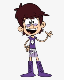 Vector Luna Waving By Toaackar-dbnjtbt - Lincoln Lola Loud The Loud House, HD Png Download, Free Download