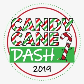 Candy Cane Dash Logo - Illustration, HD Png Download, Free Download