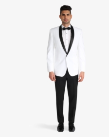 Black Shawl Lapel Tuxedo - Friar Tux Red Tux, HD Png Download, Free Download