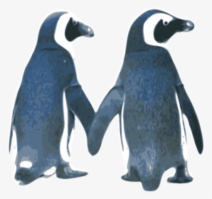 Penguins Holding Hands Clipart, HD Png Download, Free Download