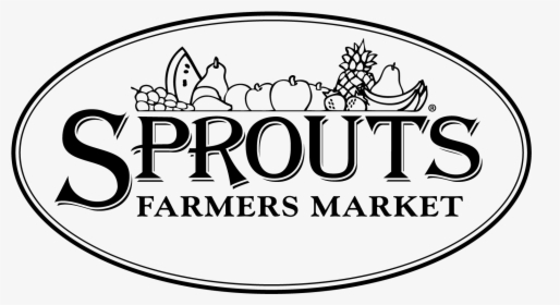 Sprouts Black And White Logo, HD Png Download, Free Download