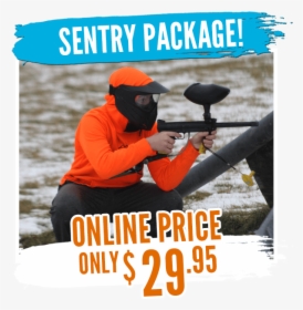 Sentry Package Price - Paintball, HD Png Download, Free Download