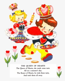 Queen Of Hearts Tee - Cartoon, HD Png Download, Free Download