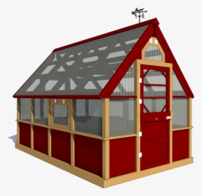 Transparent Roofing Greenhouse - Shed, HD Png Download, Free Download