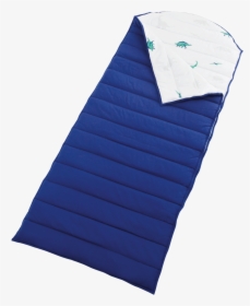 Quilted Sleeping Bag, Navy/dinosaur - Mat, HD Png Download, Free Download