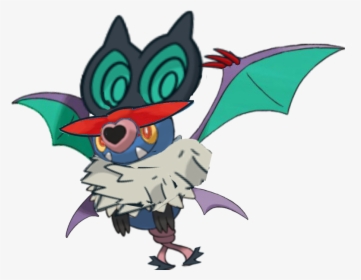 Bat Pokemon With Heart Nose, HD Png Download, Free Download
