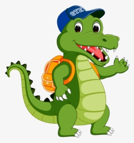 Gator Clipart Mascot - Griggs Ec Pk, HD Png Download, Free Download
