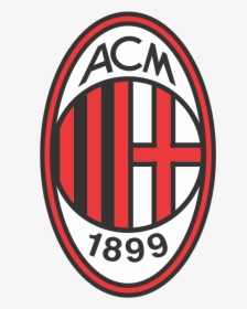 Ac Milan Logo Vector Download Free - Ac Milan, HD Png Download, Free Download