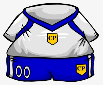 Club Penguin Rewritten Wiki - Club Penguin Soccer Jersey, HD Png Download, Free Download