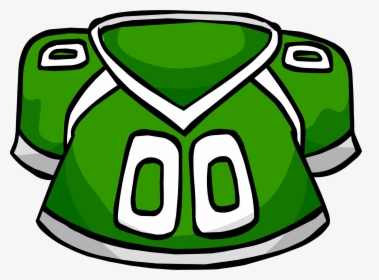 Club Penguin Rewritten Wiki - Green Jersey Clip Art, HD Png Download, Free Download
