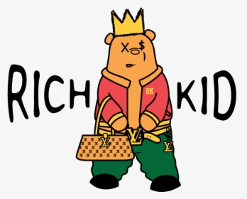 Masculine Upmarket Fashion T - Rich Kid Png, Transparent Png, Free Download