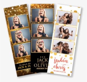 Glitter & Gold Template Set - Collage, HD Png Download, Free Download