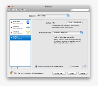 Network Preferences - Mac Network, HD Png Download, Free Download