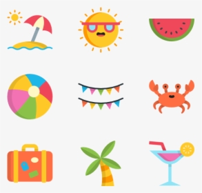Summer Icons Png, Transparent Png, Free Download