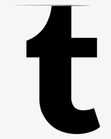 Tumblr - Black Tumblr Logo, HD Png Download, Free Download