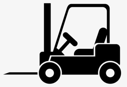 Forklift - Forklift Drawing, HD Png Download - kindpng