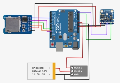 Bme280 Arduino Sd Card, HD Png Download, Free Download