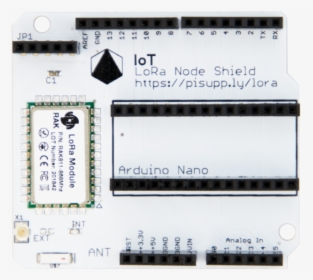 Iot Lora Node Shield For Ardunio - Arduino Lora Node Shield, HD Png Download, Free Download