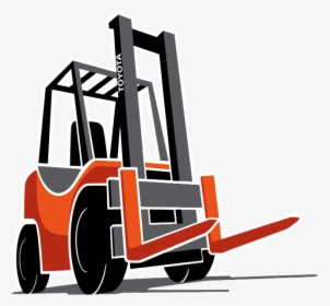 Toyota Cartoon Forklift , Png Download - Safety Forklift, Transparent Png, Free Download