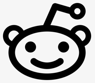 Reddit - White Reddit Logo Png, Transparent Png, Free Download
