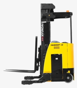 Hyundai Electric Stand-up Forklift - Reach Truck Hyundai, HD Png Download, Free Download