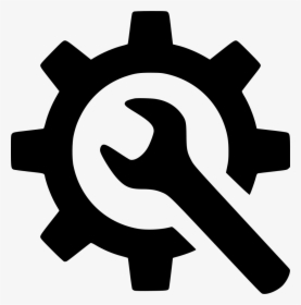Configuration Control Gear Preferences Repair Setting - Gear And Wrench Icon, HD Png Download, Free Download