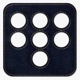 Denim Jean Social Logo Square Icon - Clip Art Connect Four, HD Png Download, Free Download